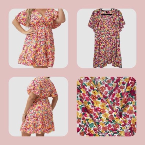 SHEIN Wrap Dress - Picture 5 of 5